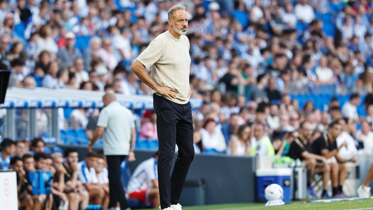 Pellegrino Matarazzo, rotundo con la acción sobre Guedes: "Me pareció penalti"