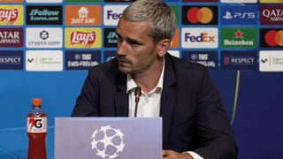 Griezmann emociona al 'Cholo' antes de explicar la razón de su adiós
