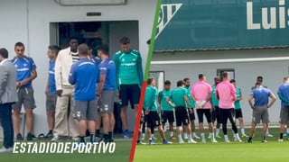 Assane Diao, visita de oro en una sesión de Betis sin Bartra pero con Junior Firpo