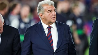 El mensaje de Laporta que recuerda a Julián Álvarez: "Ojalá podamos cumplir los sueños de los jugadores que quieren venir al Barcelona"