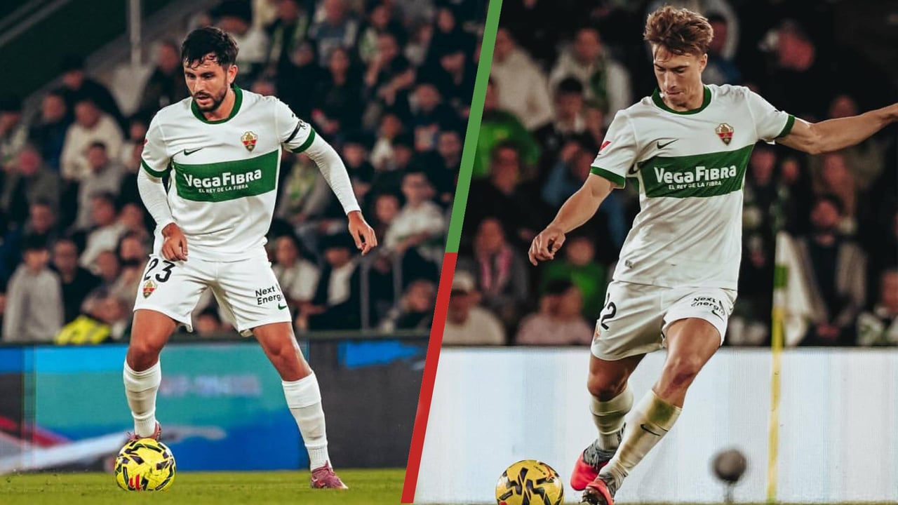 Víctor Chust y Affengruber, doble contratiempo en la defensa del Elche para el duelo ante el Getafe