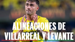 Villarreal - Levante: alineaciones probables, horario y dónde ver en tv el partido de la Liga EA Sports