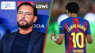 Bordalás lamenta la lesión de Lamine Yamal: "Tuve que dejar el fútbol muy jovencito por graves lesiones y por eso me apena cuando se lesiona un jugador"
