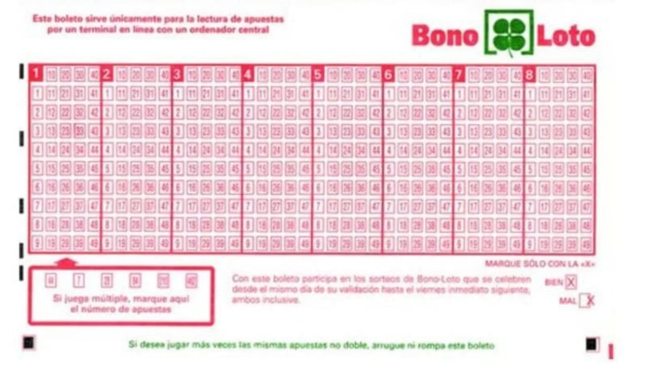 Resultado Bonoloto: comprobar el sorteo de hoy 25 de mayo de 2025