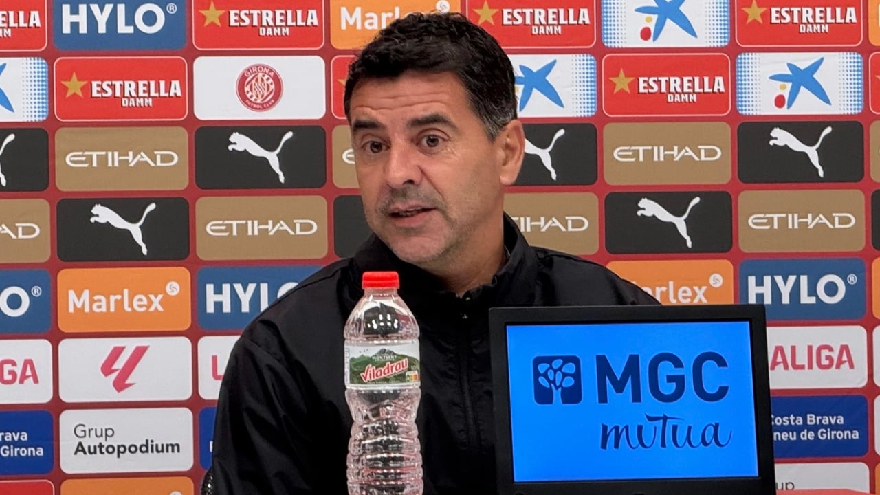 El Betis se lleva un baño de azúcar del técnico del Girona, Míchel Sánchez: "Entrenador 'top', extremos diferenciales, táctica, balón..."