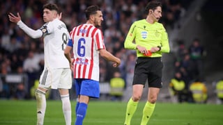 El acta de Munuera Montero apunta los partidos de sanción que puede recibir Fede Valverde por su acción con Álex Baena