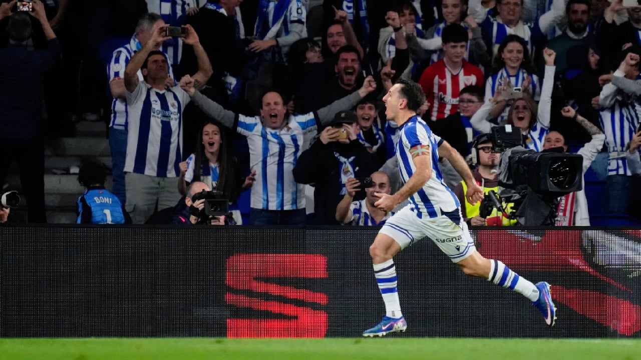 Real Sociedad 1-0 Athletic Club: la Real Sociedad domina y Oyarzabal sella el viaje a la final de La Cartuja