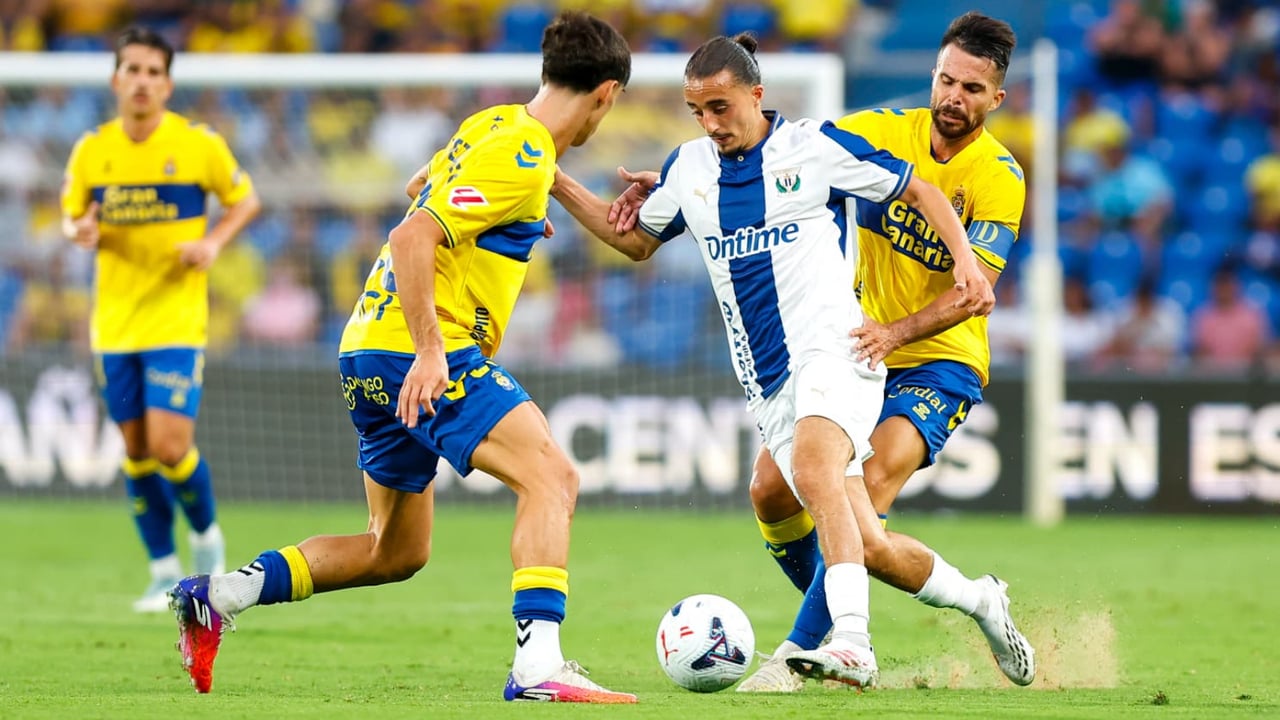 Las Palmas amarga el estreno de Morata en un Leganés que sigue invicto
