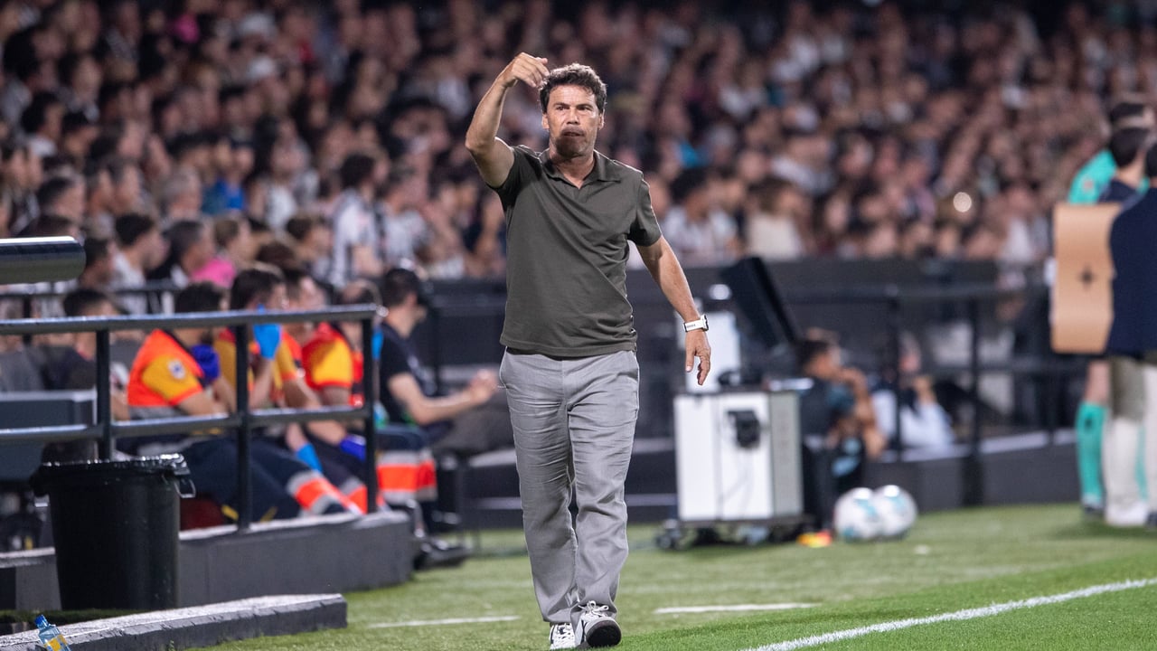 Rubi, eufórico tras la victoria del Almería: "La casta de nuestros futbolistas ha sido un espectáculo"