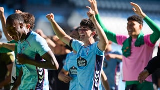 Otro detalle más del poderío de la cantera del Celta: a un paso del ascenso a Segunda