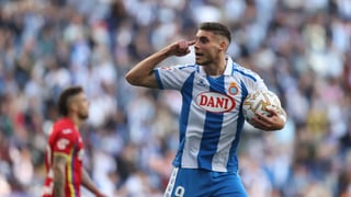 Roberto defiende a la afición del Espanyol: "Los aficionados no eran todos pericos, eran de muchos otros clubes"