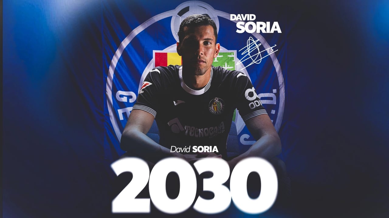 El Getafe blinda su portería: David Soria renueva y se acerca a un récord histórico en La Liga