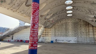 Los Biris Norte, presentes en La Cartuja: pintadas e indicativos cerca del estadio