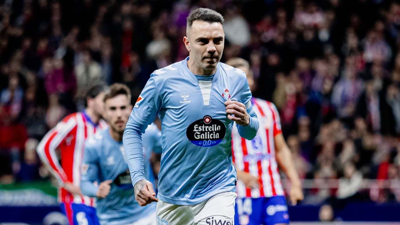 Iago Aspas sobre el batacazo del Atlético de Madrid en LaLiga: "Pensaba que el Atleti no se iba a caer tan pronto de esa lucha, tiene la mejor plantilla de LaLiga"