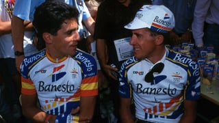 Miguel Indurain, cinco veces ganador del Tour: "Siempre he ayudado a Pedro Delgado, porque era un ídolo para todo el mundo y también por amistad"