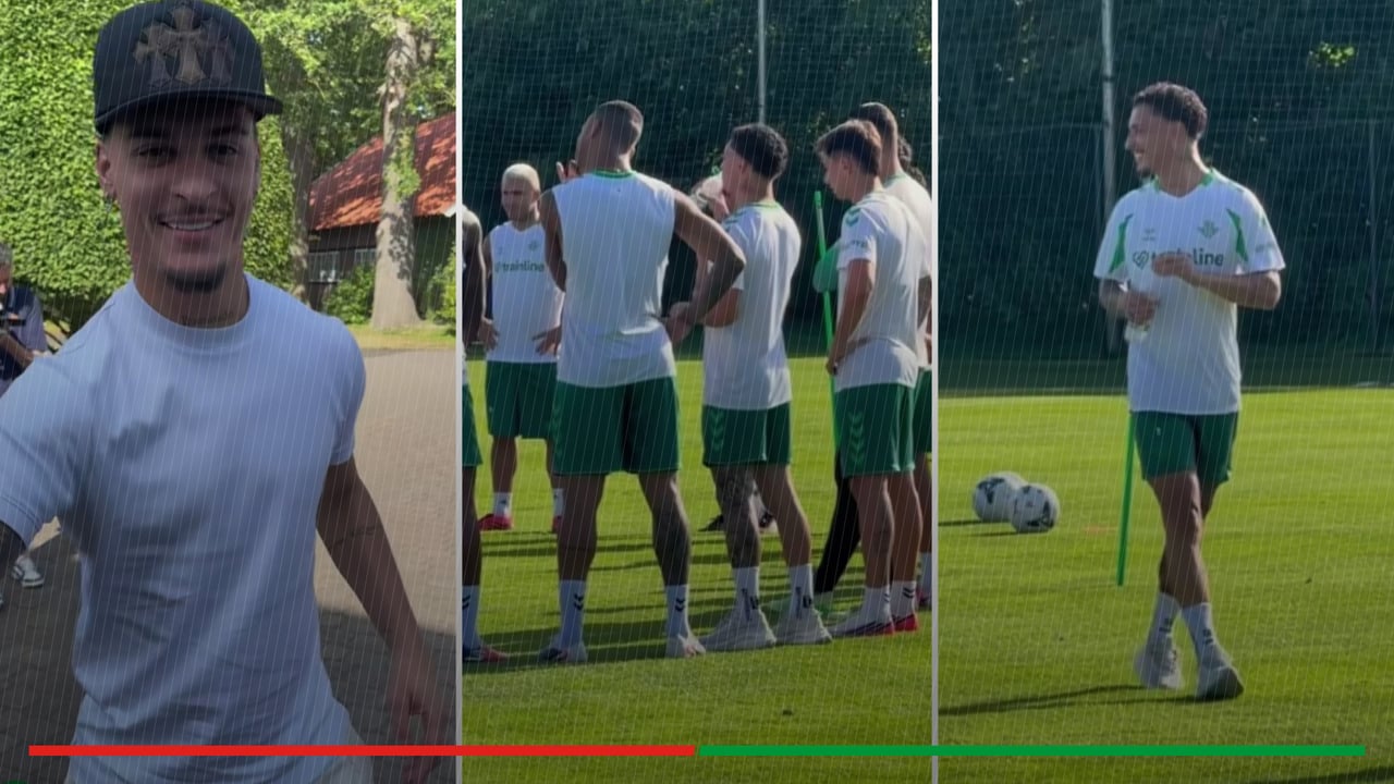 Antony se suma a la pretemporada del Betis con un objetivo muy claro