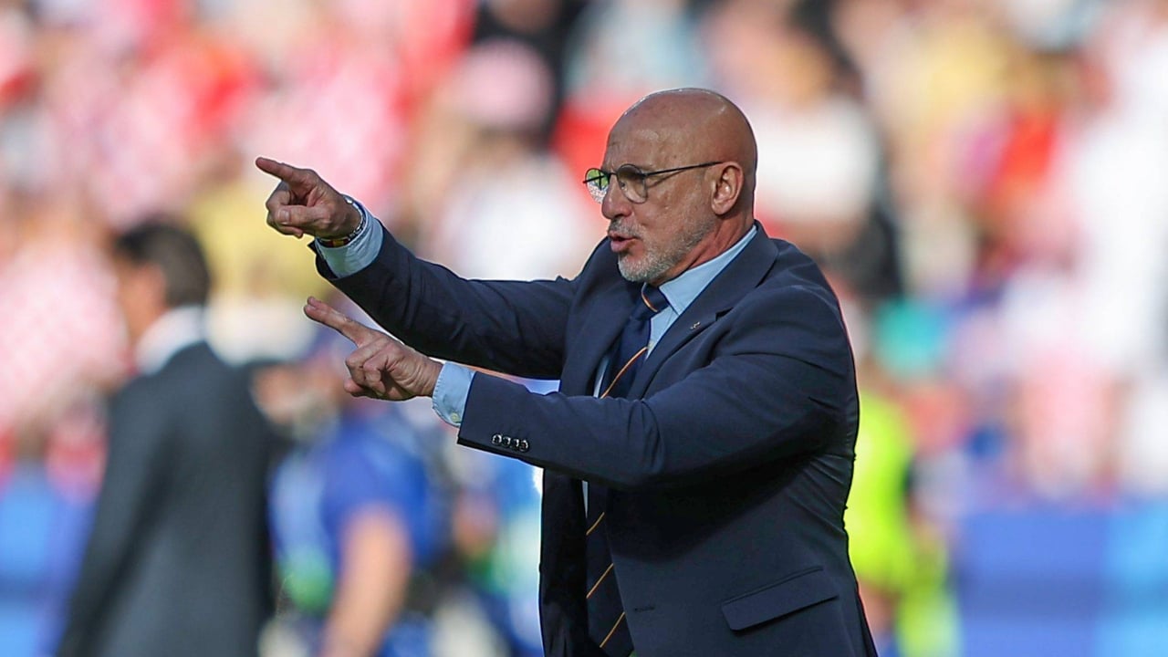 La imagen en el entrenamiento de España: Luis de la Fuente tiene nuevo goleador
