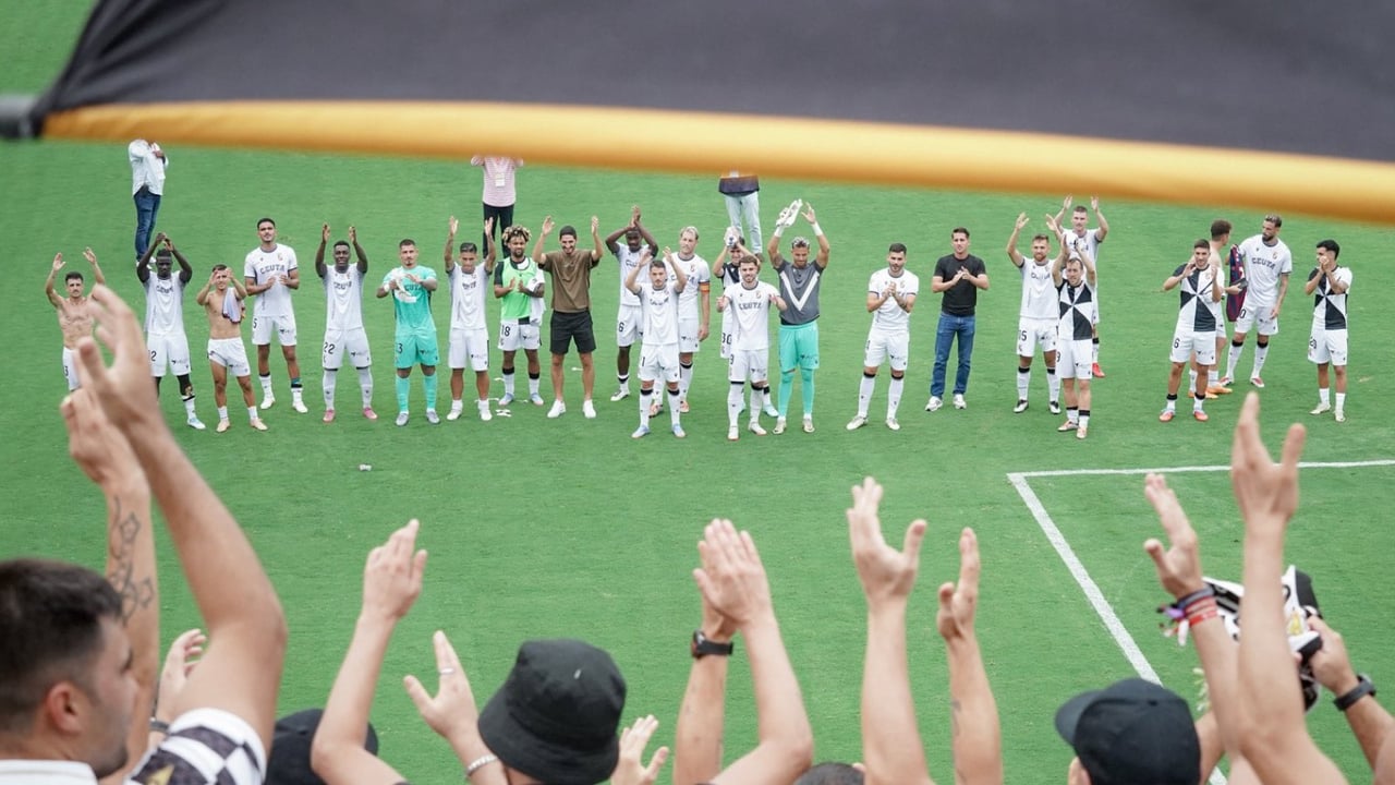 El Ceuta, con el menor presupuesto de Segunda y sin cobrar por Uche