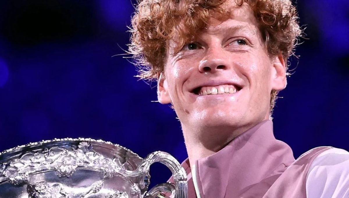 Jannik Sinner imita a Rafa Nadal y destroza a Medvedev en el Open de Australia