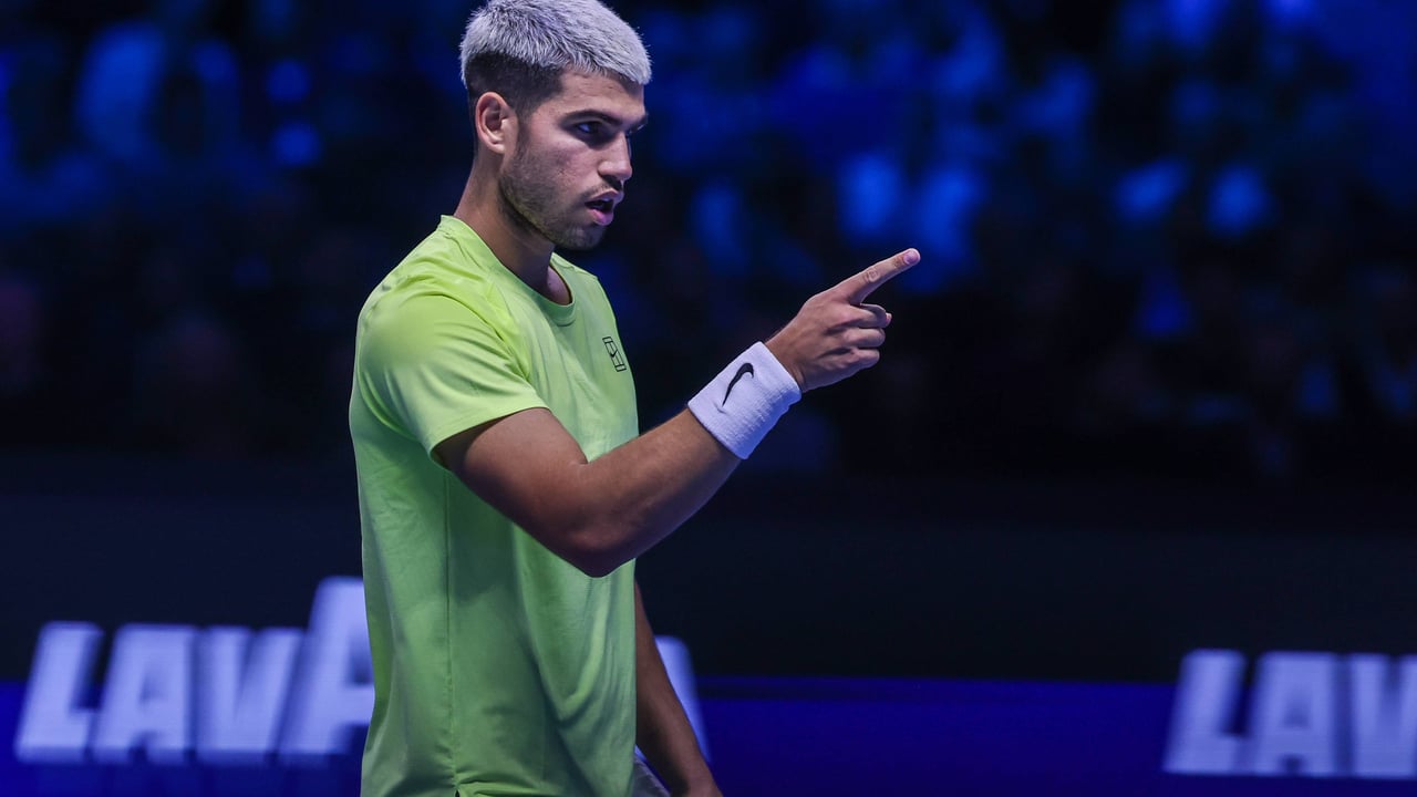 Carlos Alcaraz queda relegado al segundo turno y tendrá una desventaja las ATP Finals