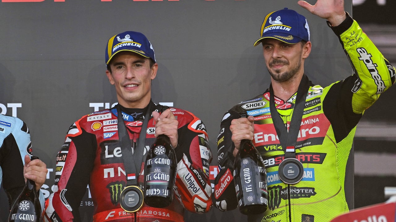 Di Giannantonio, muy claro sobre las órdenes de equipo de Ducati para Marc Márquez: "Visto de amarillo y defiendo mis intereses y los de mi equipo"