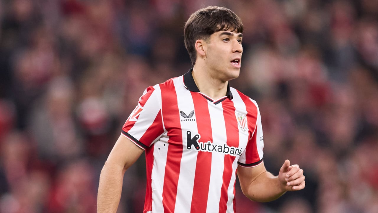 Eder García y su debut con el Athletic: "Me han venido muchas cosas a la cabeza, pero cuando he comenzado a jugar me he olvidado de todo eso"