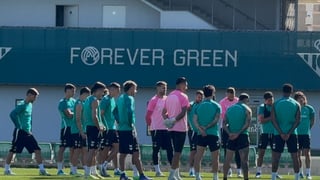 Los hombres de Manuel Pellegrini ya preparan la visita del sábado a San Sebastián