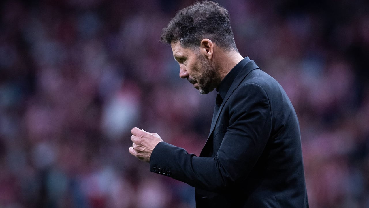 Simeone lo confirma: "Los números son buenos seguimos trabajando en nuestra liga"