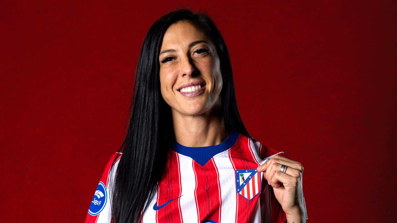 Jenni Hermoso, nueva jugadora del Atlético de Madrid, recuerda sus inicios: "Desde pequeña empecé a jugar al fútbol"