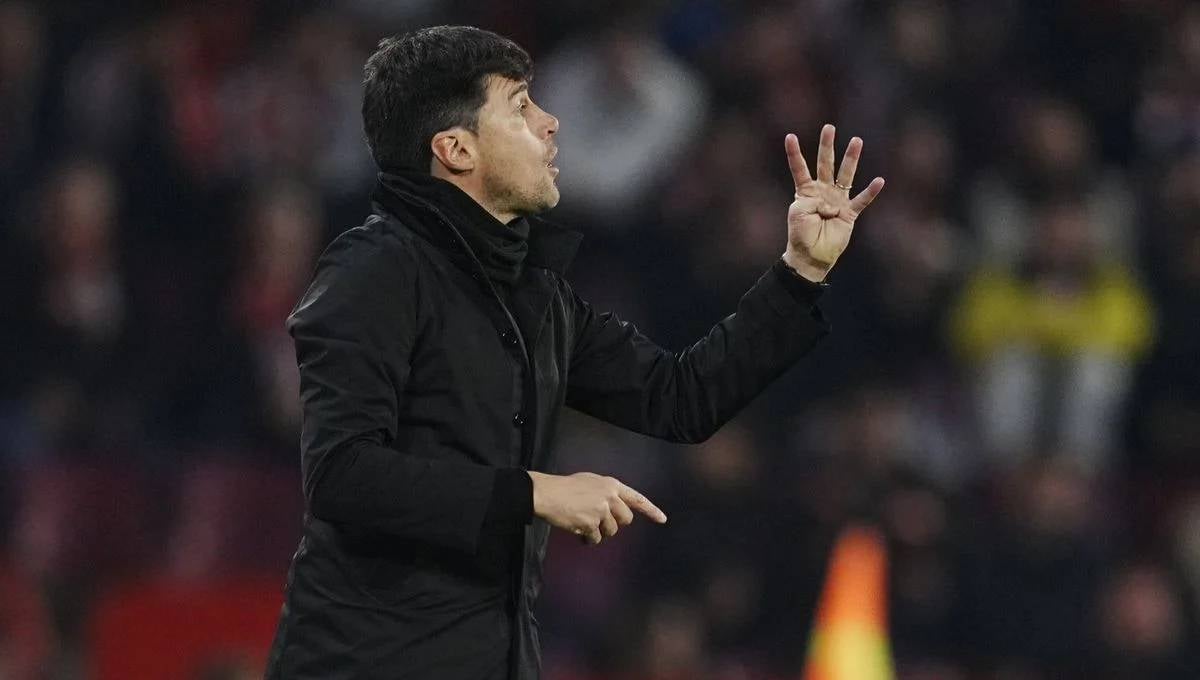 Medina desvela la lesión de Piatkowski y es contundente con el gol de Morata y la mano de Giménez