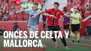 Alineaciones Celta - Mallorca: Alineación posible de Celta y Mallorca en el partido de la jornada 25 de LaLiga