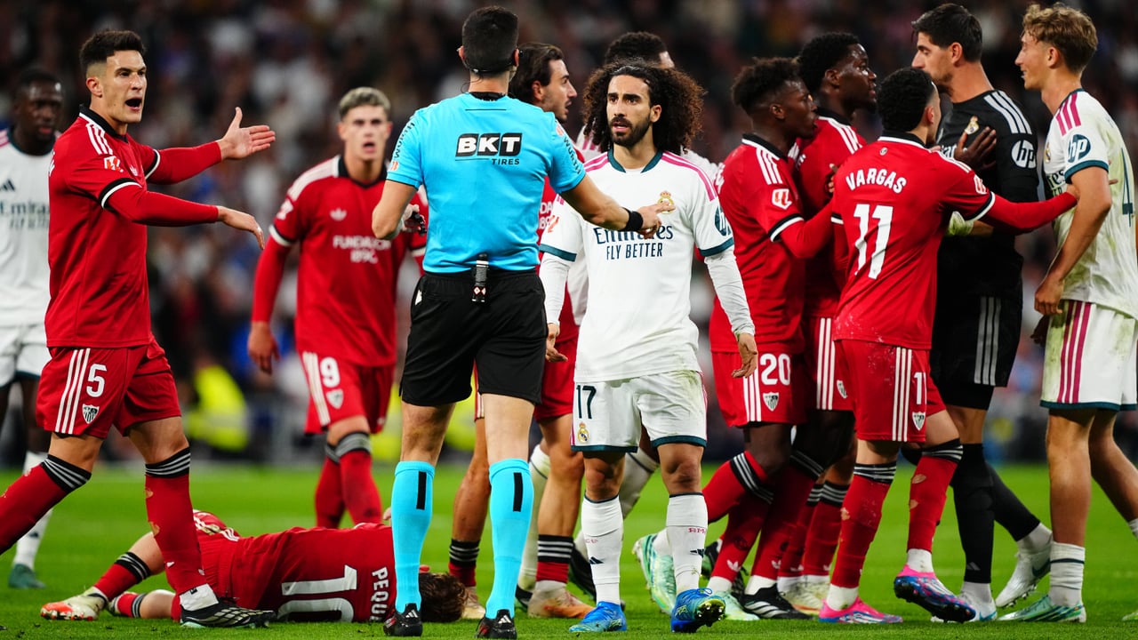 LaLiga reconoce que fue algo deliberado y aumenta el escándalo del Real Madrid - Sevilla: "Decidimos no mostrar las repeticiones"