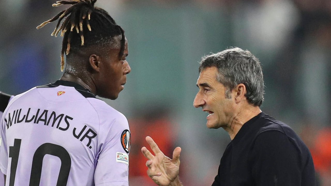 Valverde espera 'refuerzos' para la recta final del Athletic: el plan con Nico Williams
