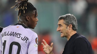 Valverde espera 'refuerzos' para la recta final del Athletic: el plan con Nico Williams