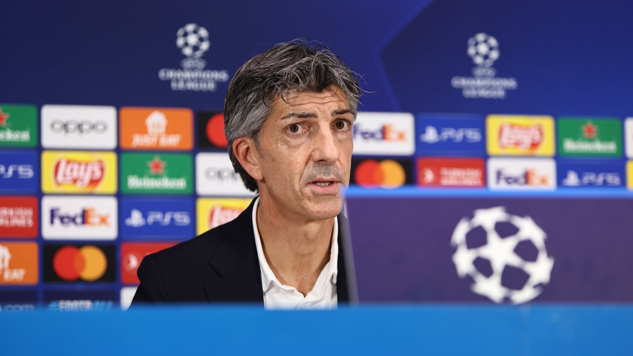 Imanol Alguacil habla claro sobre las especulaciones de un empate ante el Inter