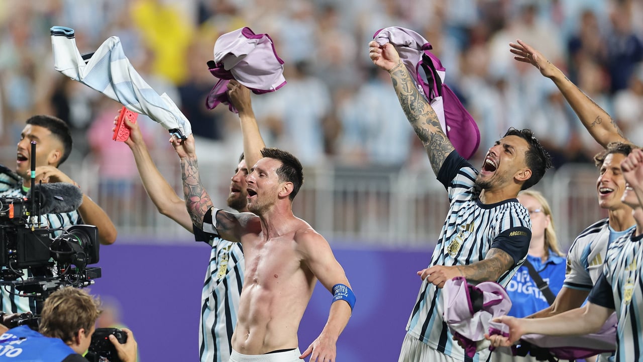 Messi apaga el ruido, Argentina sigue adelante — photo: Estadio Deportivo Fútbol