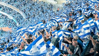 La Real Sociedad alienta un lleno absoluto en Anoeta para el decisivo derbi ante el Athletic en la Copa del Rey 
