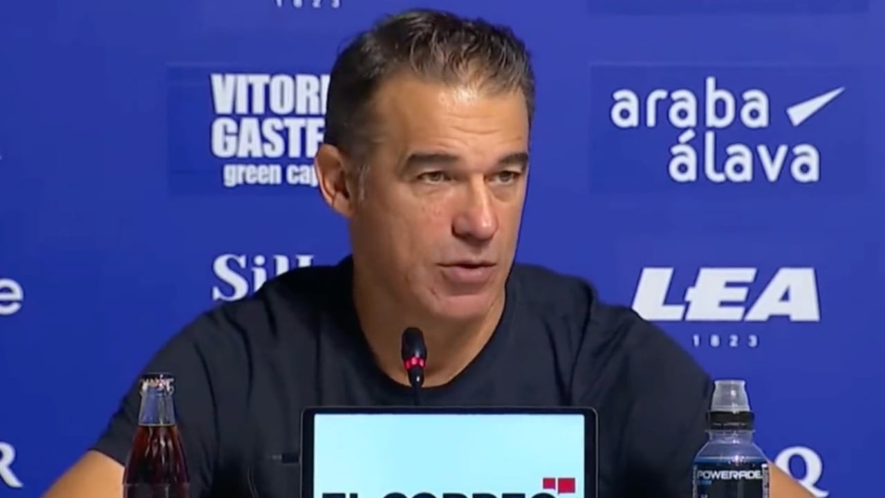 García Plaza admite lo que todos vieron en Mendizorroza