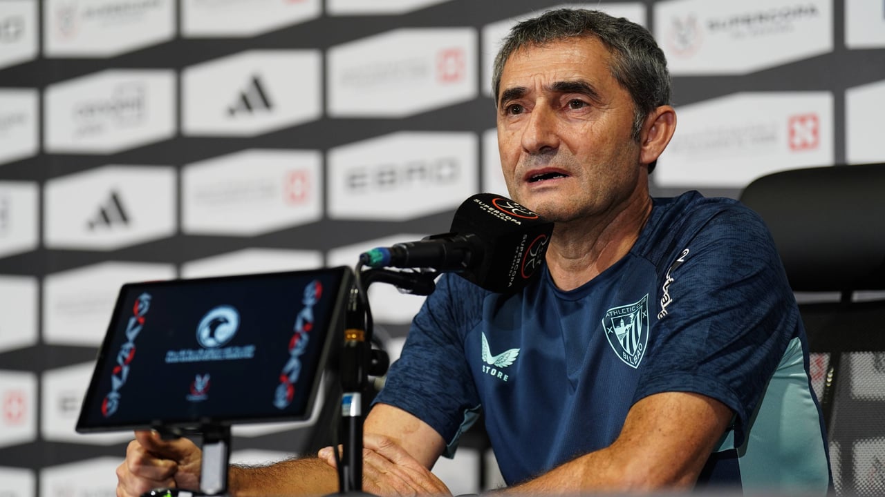 Valverde no despeja la duda de la portería en el Athletic y avisa a la Real Sociedad: "No hay nada decidido"