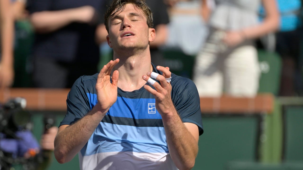 El ganador de Indian Wells sufre un duro golpe en Montecarlo