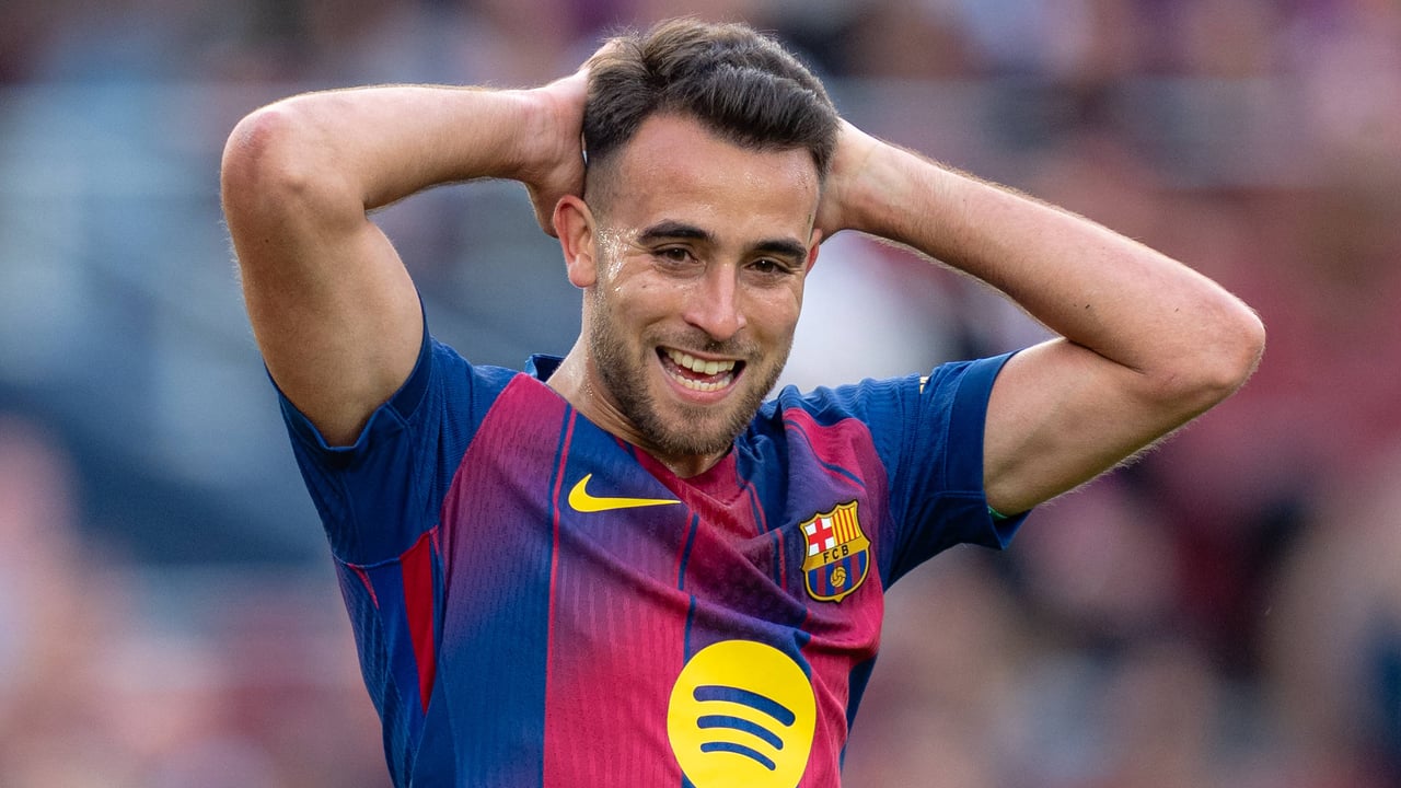 La insólita imagen del fuera de juego de Eric García