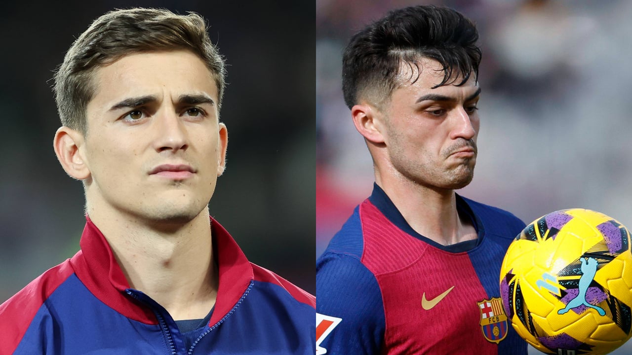 Gavi y Pedri no se cortan con el árbitro