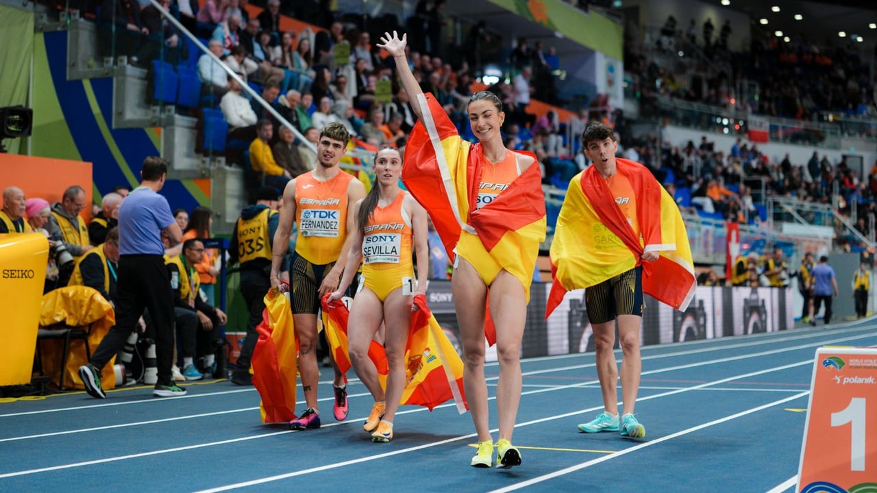 Histórica plata de España en velocidad en el Mundial de Atletismo 2026