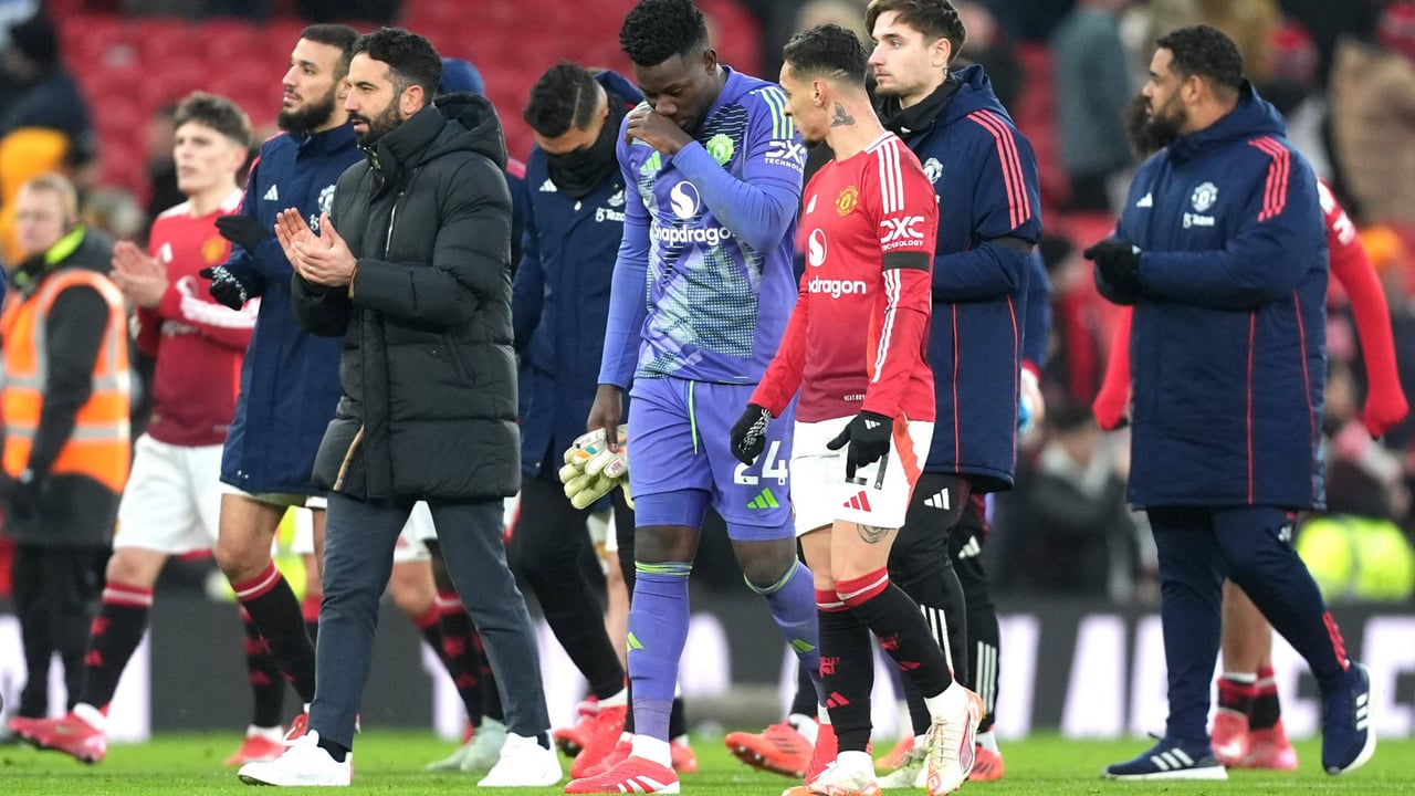 Amorim señala el problema de Antony en el Manchester United