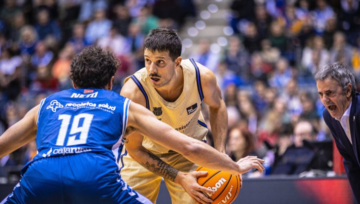 El Barça, rescatado in extremis en Burgos