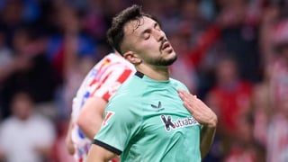 Aitor Paredes, defensa del Athletic Club: "Parece que no nos viene bien ponernos de cara en el partido"