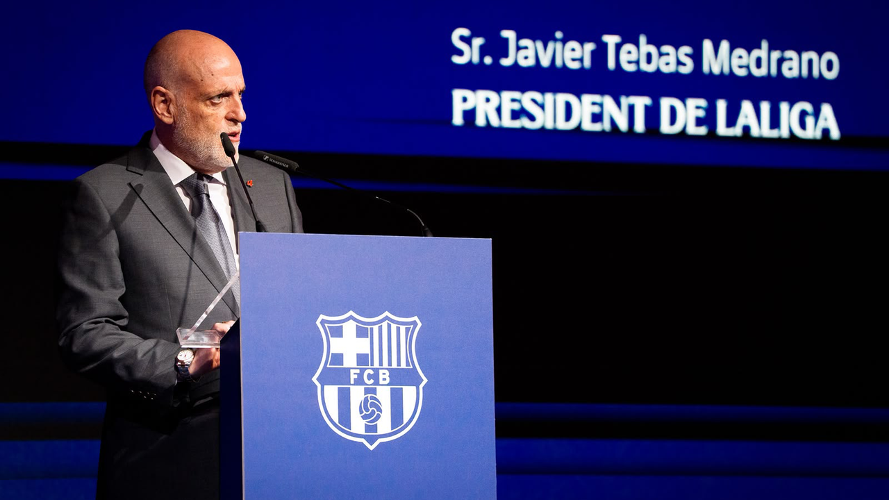Javier Tebas evita la inhabilitación: el TAD archiva el caso del Barcelona