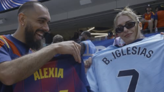 Borja Iglesias hace celtismo con Alexia Putellas