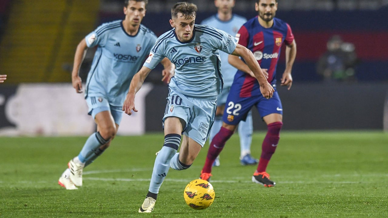 Aimar Oroz, con dos pretendientes que no satisfacen a Osasuna