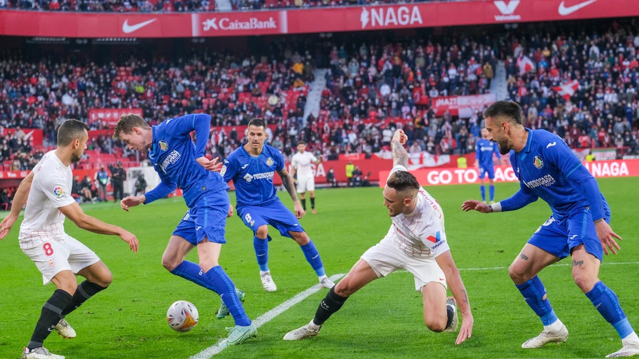 Cómo ver en directo el Sevilla - Getafe por televisión y online